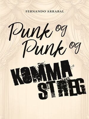 cover image of Punk og punk og komma streg